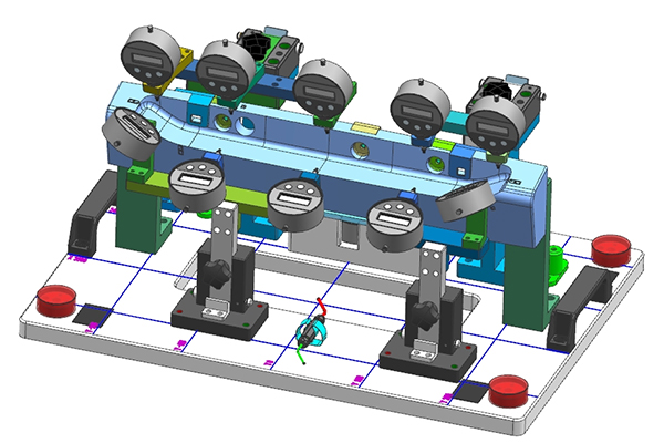 High Brake Light Assembly Inspection Fixture