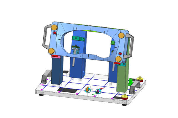 Multimedia Assembly Inspection Fixture